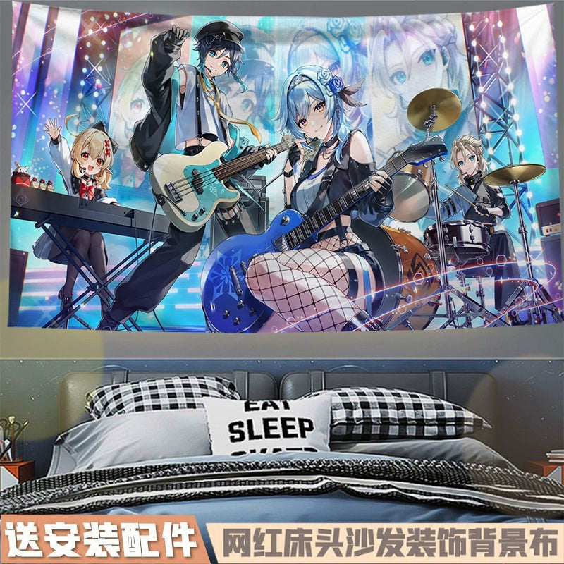 Game Family Photo Hanging Tapestry Decoration