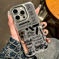 SVT Tracklist Mirror Phone Case