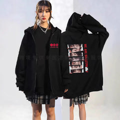 BANGTAN We Are Bulletproof Zip Up Hoodie