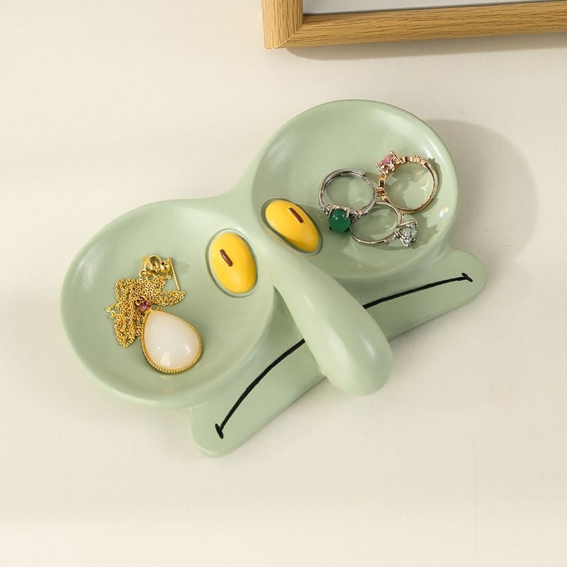 Cartoon Octopus Glasses Storage Ornament