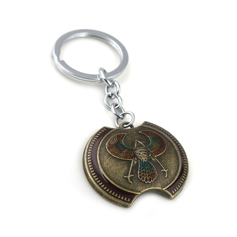 Game Logo Keychain Necklace