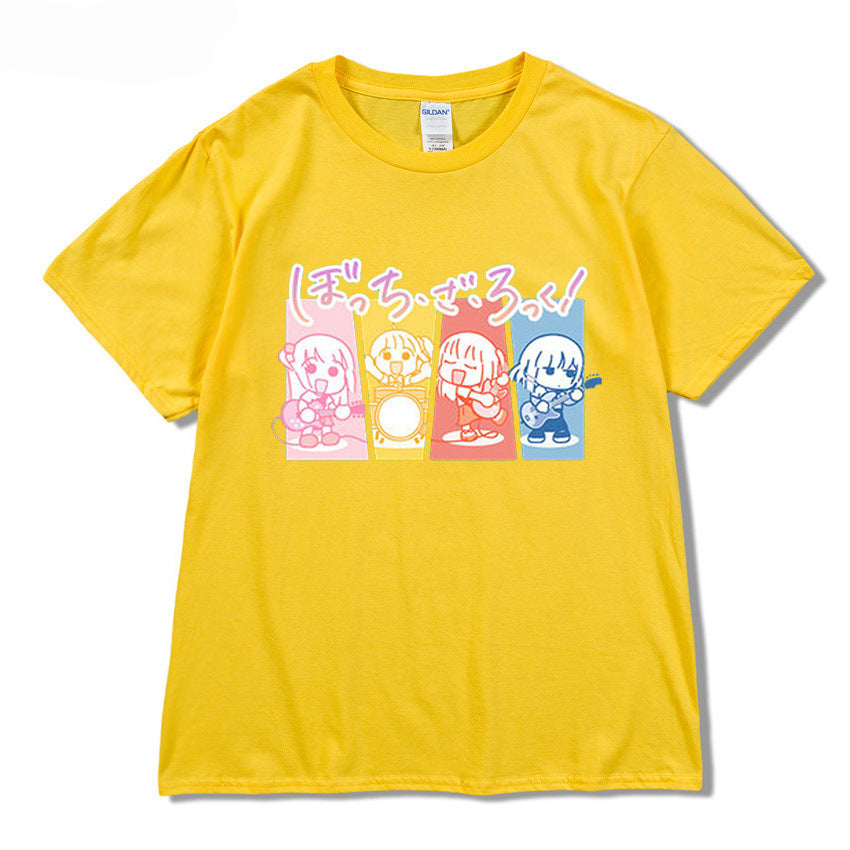 Lovely Girls Gotoh Hitori Short Sleeve Cos T-shirt