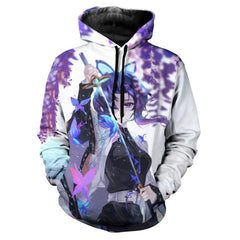 Unisex Anime Digital Print Cosplay Hoodie