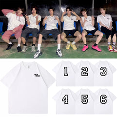 NCTWISH Number Print Short-sleeved T-shirt