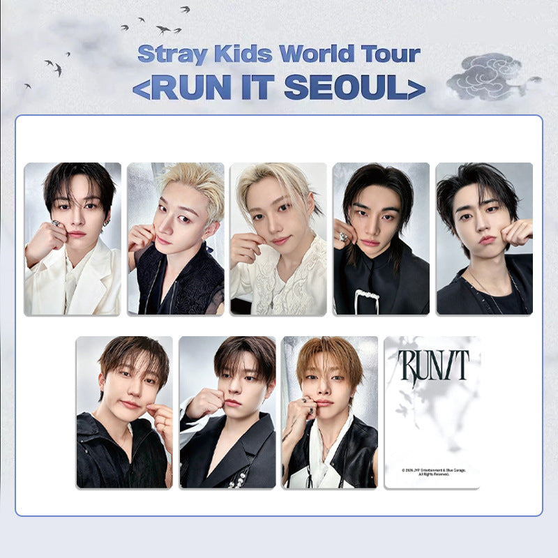 SKZ World Tour "RUN IT" Photocard Collection