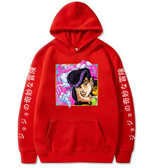 Unisex Josuke Higashikata Print Cosplay Hoodie