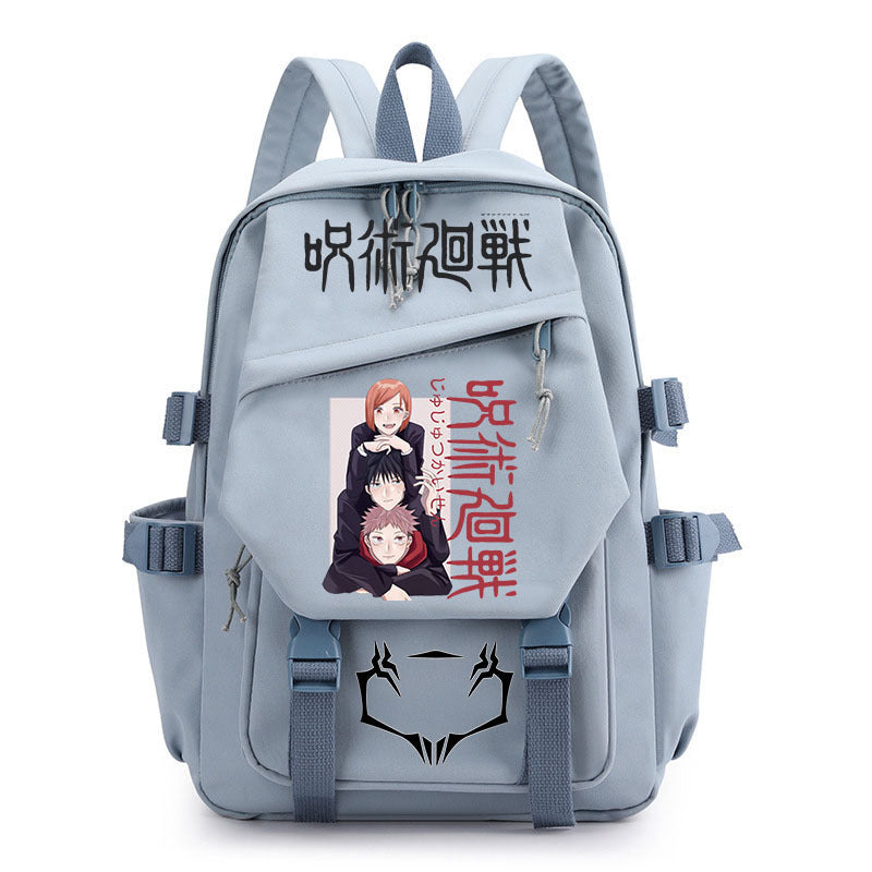 Casual Anime Pattern Printed Backpack