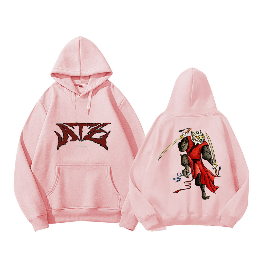 Women's Kpop ATE Logo Printed Hoodie