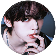 "Gazed" Concept Photo Badge Mirror Keychain