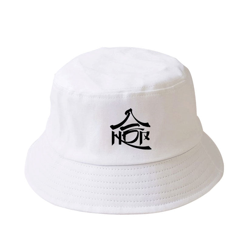 Kpop LOGO Printed Bucket Hat
