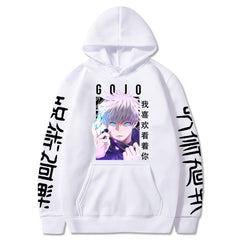 Unisex Gojo Anime Loose Casual Hoodie