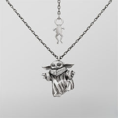 BABY YODA Grogu Pendant Necklace