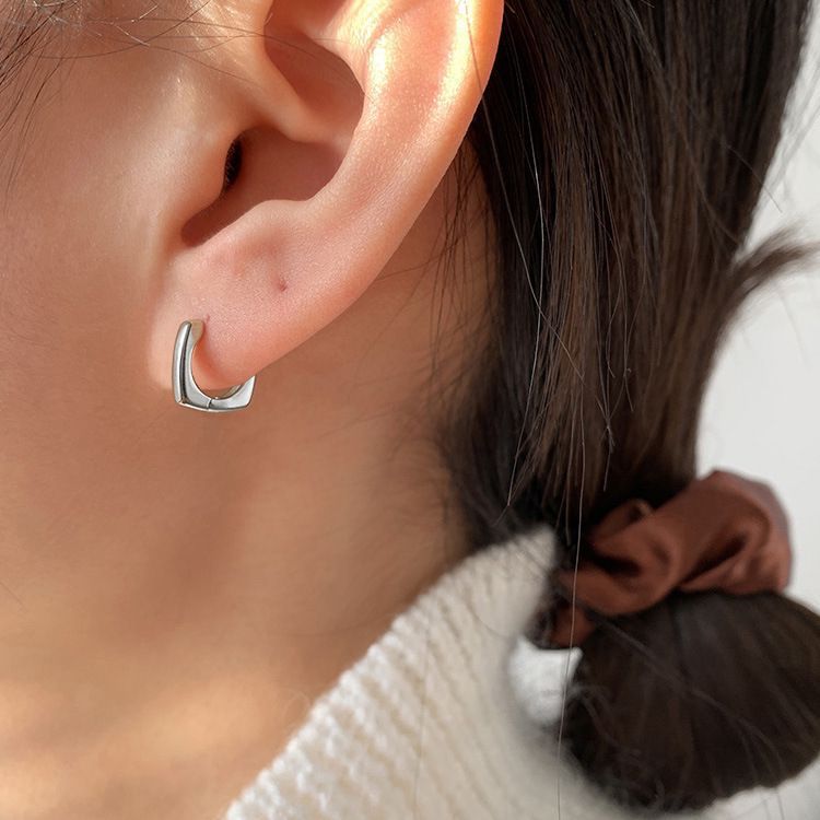 Felix Geometric Square Earrings