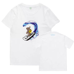Seungmin Bear Printed Short-sleeved T-shirt
