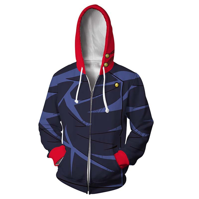 Unisex Anime Cosplay 3D Print Sports Hoodie