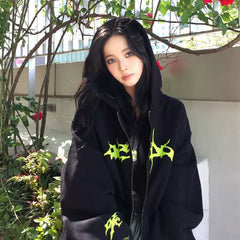 AE Album Lemonade Print Zipper Hoodie