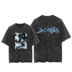 SKZ SUIATSU Washed Short-sleeved T-shirt