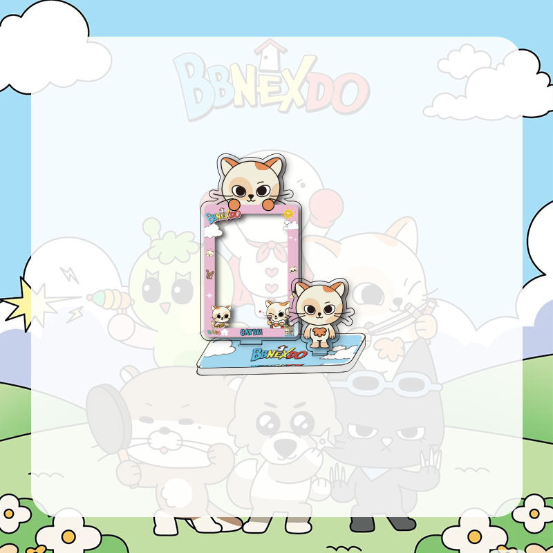 Kpop Cartoon PhotoCard Standing Ornament