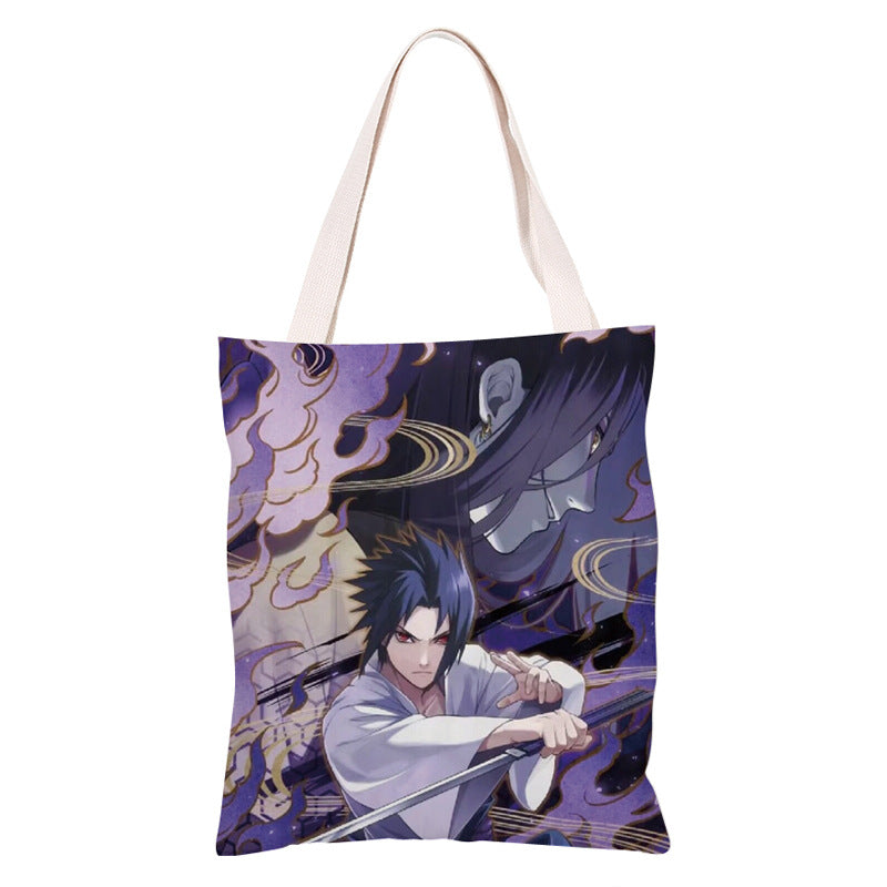 Trendy Anime Sasuke Shoulder Bag