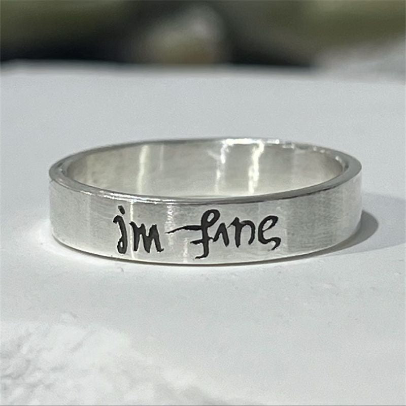 "I'm Fine Save Me"  BANGTAN Ring