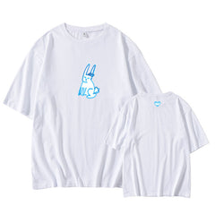 NJZ Cartoon Printed Short-sleeved T-shirt