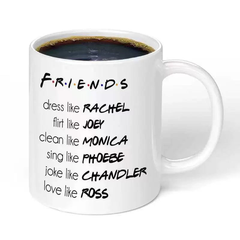 Creative Friends Ceramic Coffee Mug