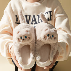 Adorable Cats Winter Warm Slippers