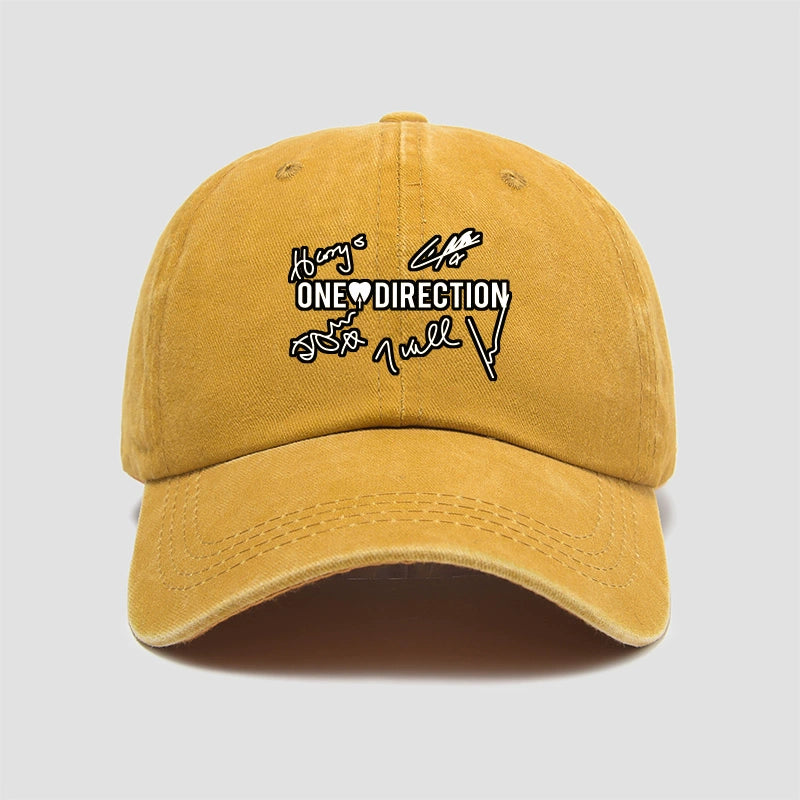Group 1D Signature Baseball Cap
