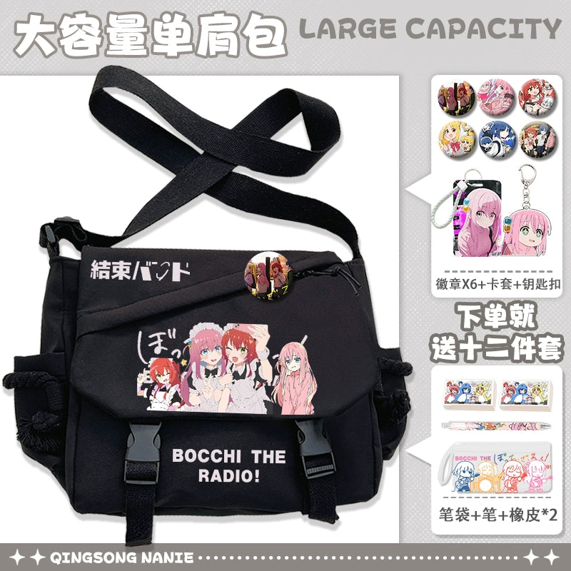 Women's Anime Messenger Shoulder Bag
