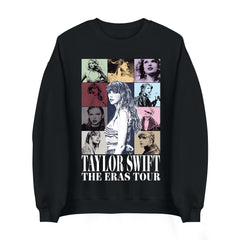 Casual Women's Taylor Print Crew Neck Sweatshirt