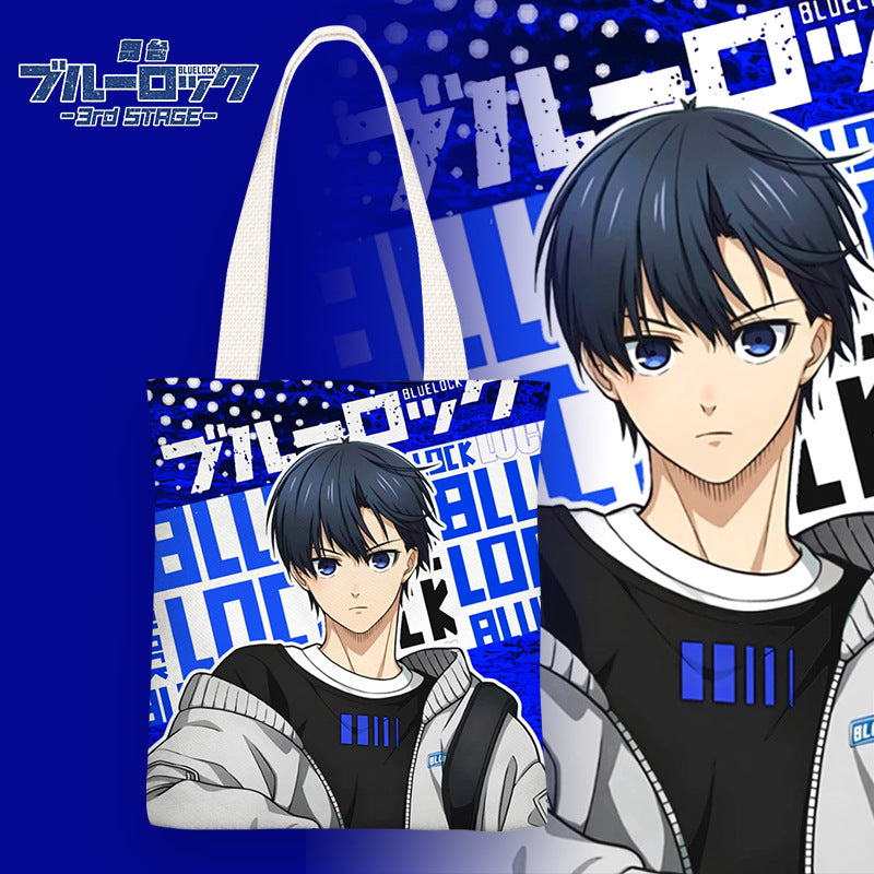 Casual Anime Canvas Shoulder Bag