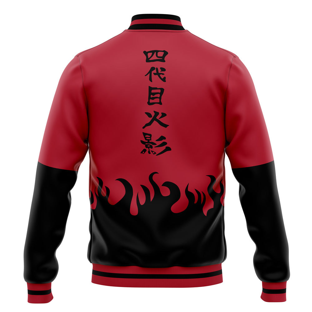 Trendy Anime 3D Printed Baseball Jacket