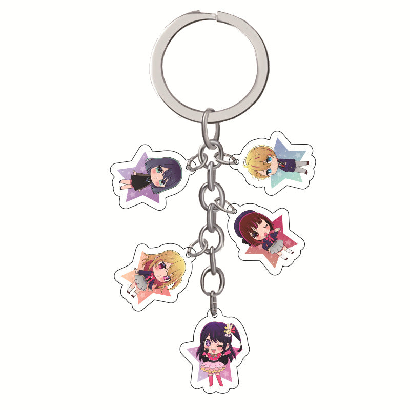 Trendy Anime Keychain Pendant