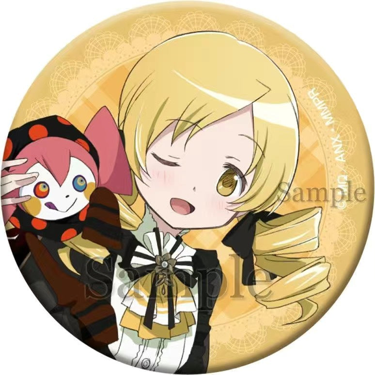 Anime Tinplate Badge