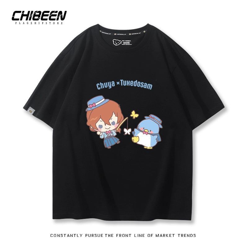 Men's and Women's Dazai Short Sleeve Cotton T-Shirt