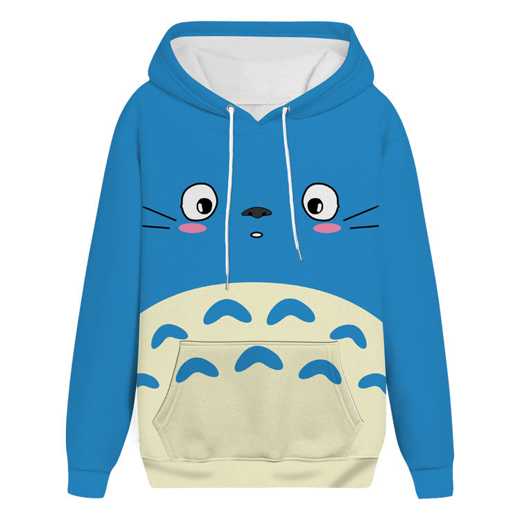 Cute Anime 3d Print Cosplay Casual Hoodie