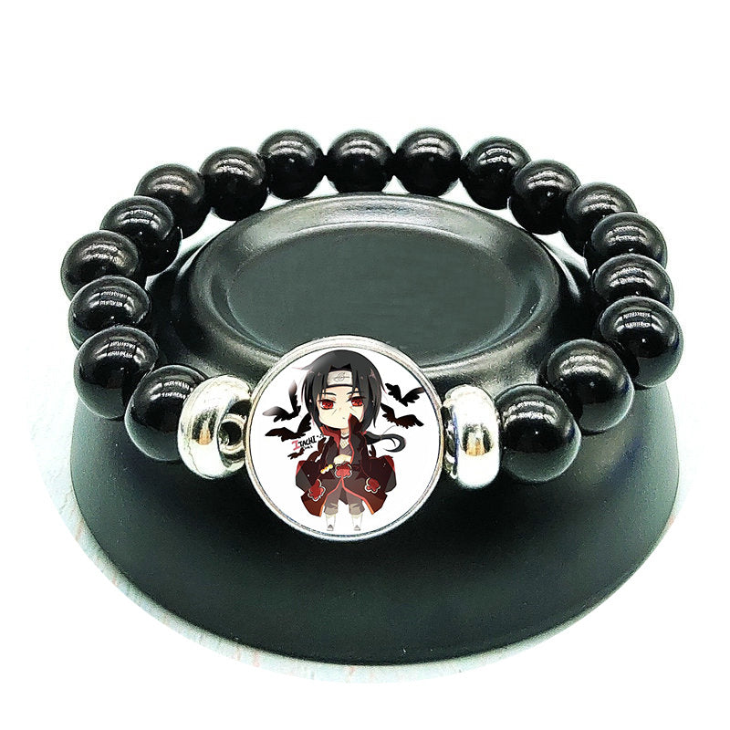 Anime Time Gemstone Beaded Bracelet