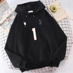 Unisex Trendy Volleyball Casual Cosplay Hoodie