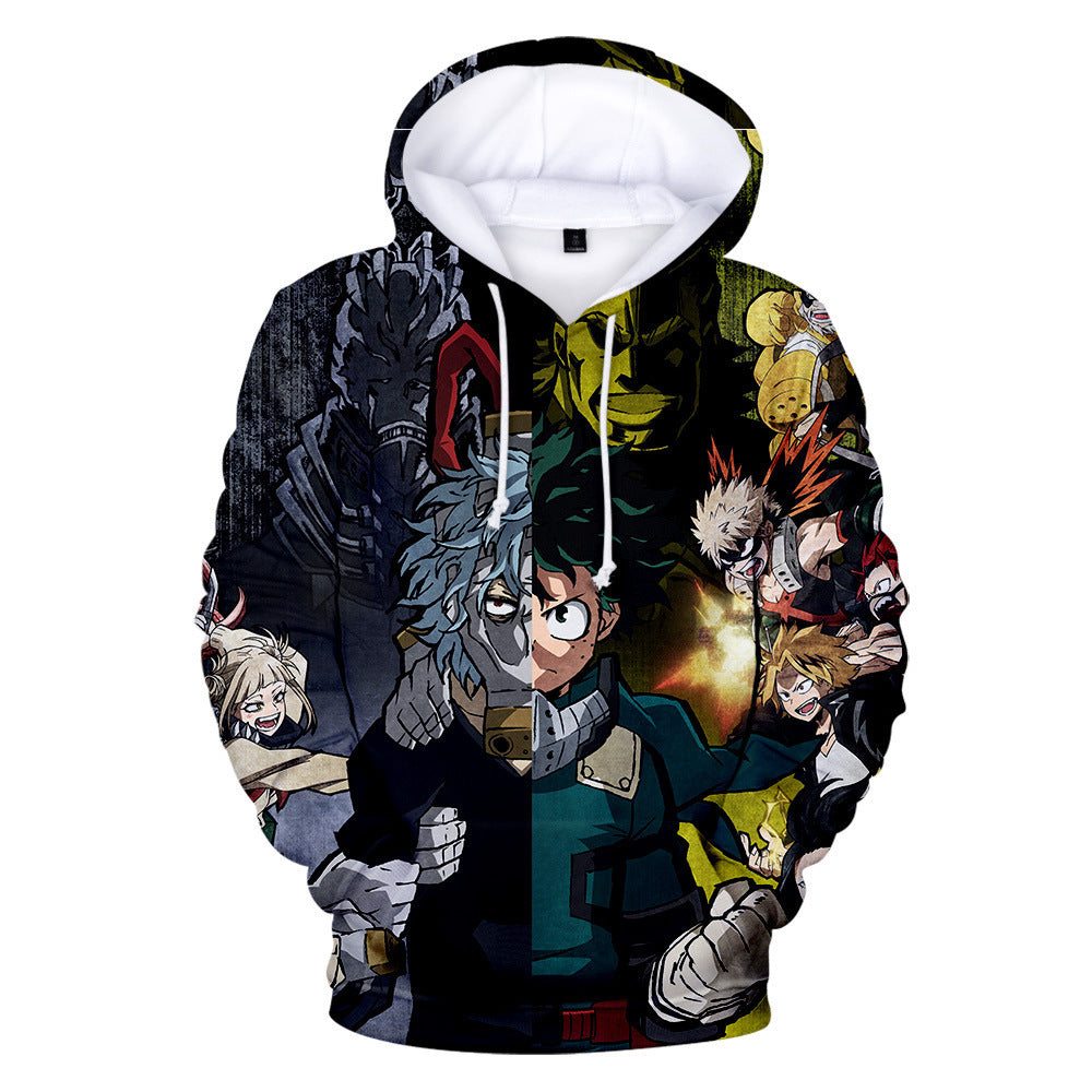 Unisex Cool Anime 3D Printed Cosplay Hoodie