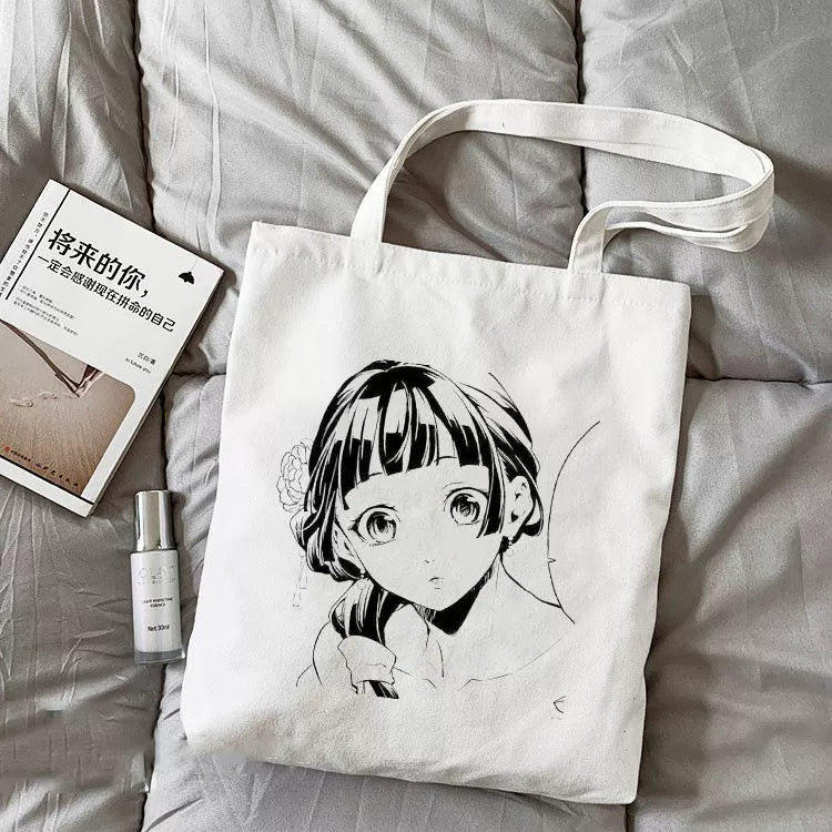 Anime Canvas Shoulder Bag