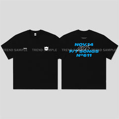 BM TFT Printed Short-sleeved T-shirt Tops