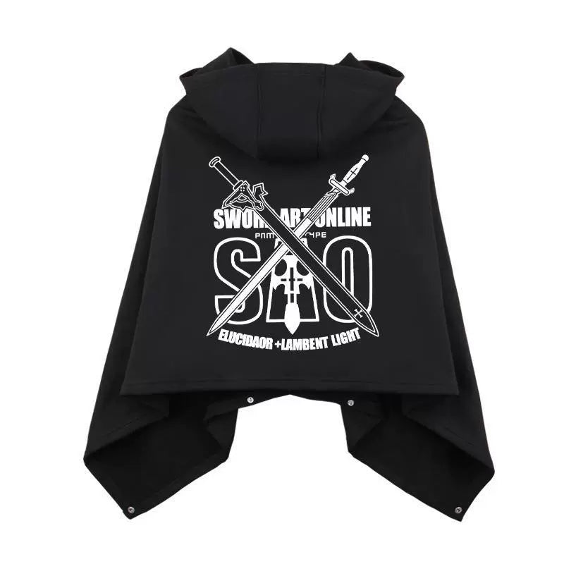 Unisex Anime Graphic Cosplay Loose Cloak