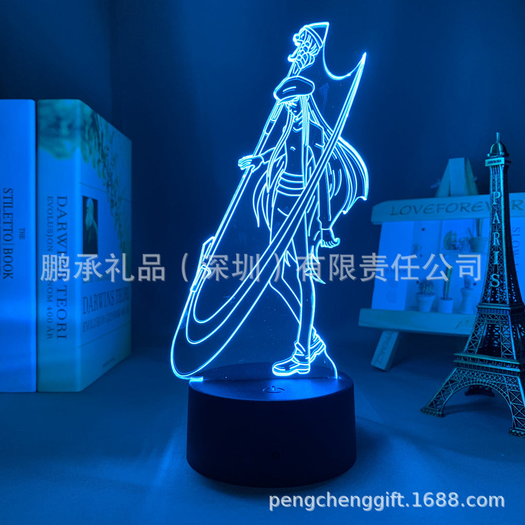 Colorful Anime Touch Remote Night Light