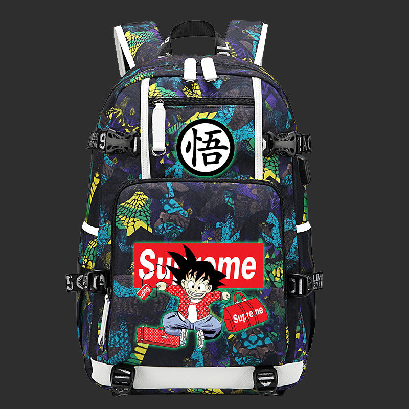 Trendy Anime Luminous Backpack