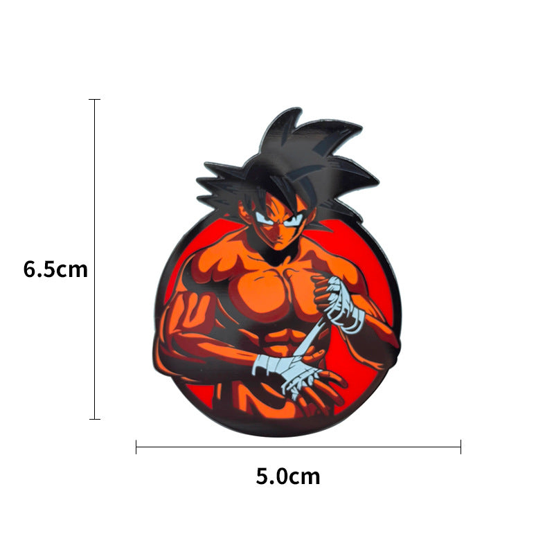 Decorative GOKU Metal Keychain Pendant