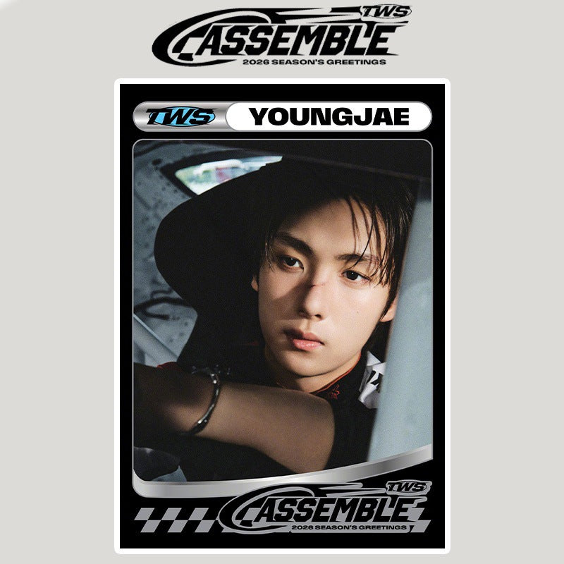 TWS 2026 Calendar Self-adhesive Poster Stickers – TTAesthetic