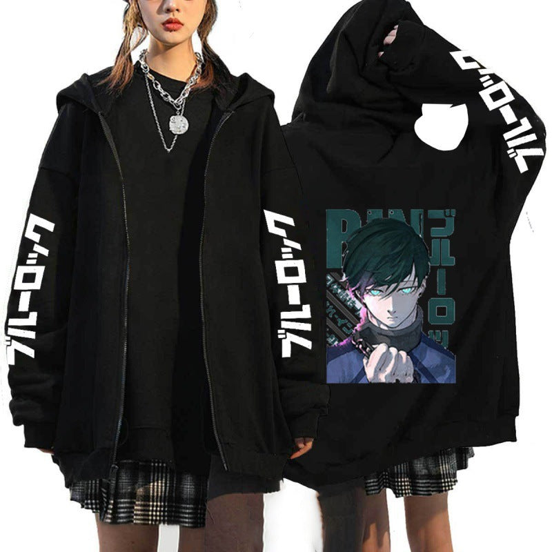 Men's and Women's Anime Hooded Cardigan