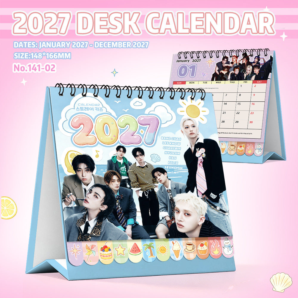 SKZ THIS & THAT 2027 Desk Calendar