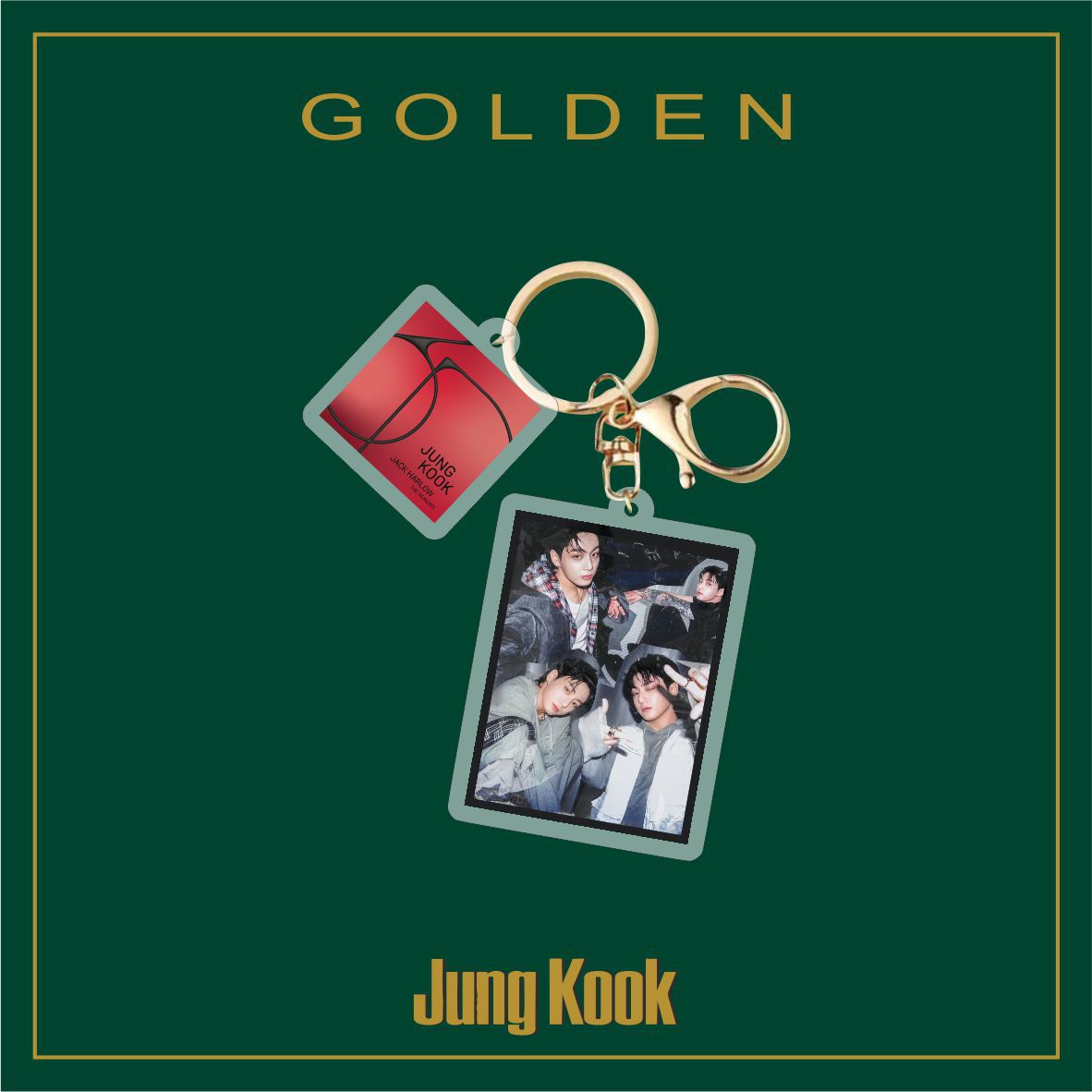 JK Album Acrylic Keychain Pendant