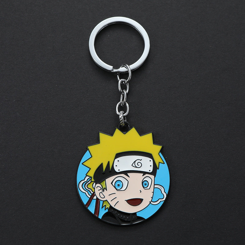 Trendy Kakashi Anime Keychain Pendant